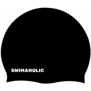úszósapka swimaholic seamless cap fekete kép