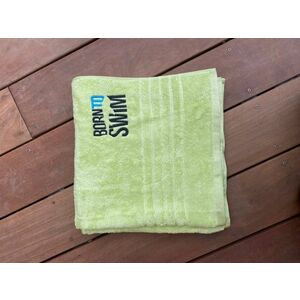 Törülköző borntoswim cotton towel 50x100cm zöld kép