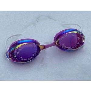 úszószemüveg borntoswim freedom mirror swimming goggles lila kép