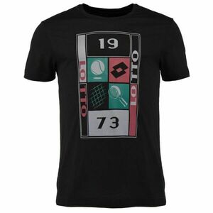 Lotto TEE SUPRA VII Férfi póló, fekete, méret kép