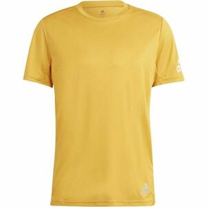 adidas RUN IT TEE M Férfi póló futáshoz, sárga, veľkosť L kép