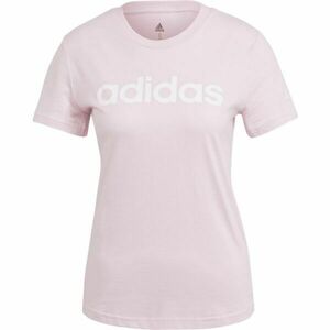 adidas LIN T Női póló, rózsaszín, veľkosť S kép