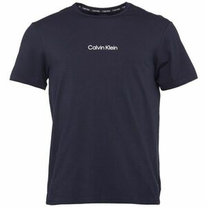 Calvin Klein S/S CREW NECK Férfi póló, sötétkék, veľkosť XL kép