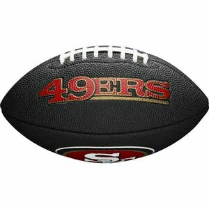Wilson MINI NFL TEAM SOFT TOUCH FB BL SF Mini labda amerikai futballhoz, fekete, veľkosť os kép
