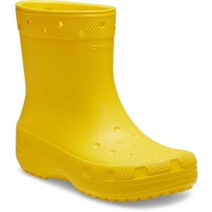 Crocs CLASSIC RAIN BOOT Női gumicsizma, sárga, méret 36/37 kép
