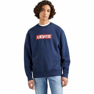 Levi's® T3 RELAXED GRAPHIC CREW Férfi pulóver, sötétkék, méret kép