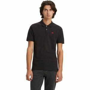Levi's® SLIM HOUSEMARK POLO Férfi pólóing, fekete, méret kép