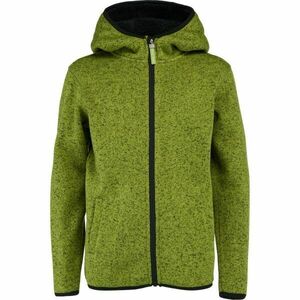 Lewro ZAN Gyerek fleece pulóver, zöld, méret kép