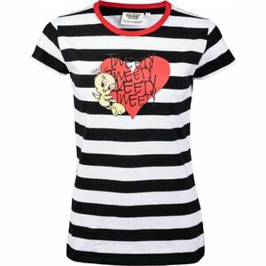 LOONEY TUNES TWEETY HEART Női póló, fekete, méret kép