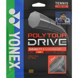 Yonex POLY TOUR DRIVE 125 Teniszhúr, ezüst, méret kép