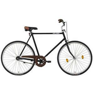 KOLIKEN 28" Férfi kontrás kerékpár fekete 59 cm-es váz kép