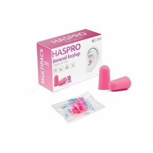 HASPRO MULTI10 füldugók, rózsaszín kép