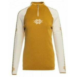 Dale of Norway Geilo Womens Sweater Mustard M Szvetter kép