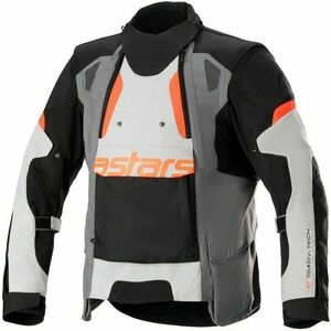 Alpinestars Halo Drystar Jacket Dark Gray/Ice Gray/Black 4XL Textildzseki kép