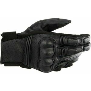 Alpinestars Phenom Leather Air Gloves Black/Black 3XL Motoros kesztyűk kép