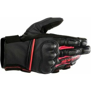 Alpinestars Stella Phenom Leather Air Gloves Black/Diva Pink S Motoros kesztyűk kép