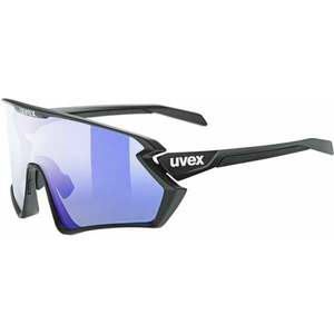 UVEX Sportstyle 231 2.0 V Black Matt/Variomatic Litemirror Blue Kerékpáros szemüveg kép
