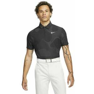 Nike Dri-Fit ADV Tour Mens Polo Shirt Camo Black/Anthracite/White M kép