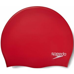 úszósapka speedo plain moulded silicone cap piros kép