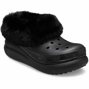 Crocs FUREVER CRUSH Uniszex belebújós cipő, fekete, méret 41/42 kép