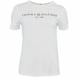 Tommy Hilfiger LOGO CREW NECK Női póló, fehér, méret kép