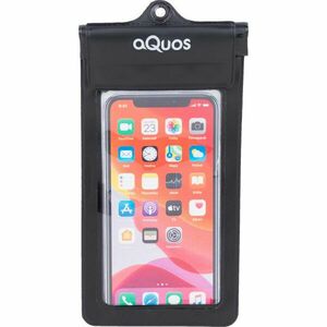 AQUOS PHONE DRY BAG Vízálló telefontok, fekete, veľkosť os kép