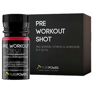 Ital Pure Power Pre Workout Shot 60 ml kép