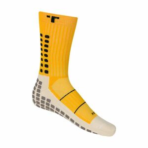 TRUsox Középső lábszárközép vékony futball zokni Sárga 3CRW300STHINYELLOW kép