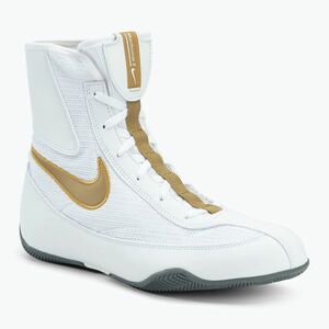 Nike Machomai fehér és arany bokszcipő 321819-170 kép