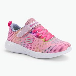SKECHERS Go Run 600 Shimmer Speeder gyermek edzőcipő világos rózsaszín/multi kép