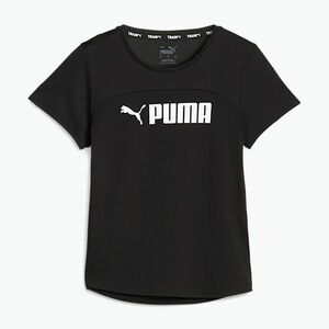 Női tréning póló PUMA Fit Logo Ultrabreathe puma fekete/puma fehér kép