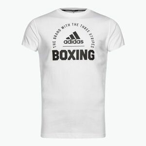 Férfi adidas Boxing póló fehér/fekete kép