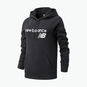 Női New Balance Core Fleece kapucnis pulóver fekete kép