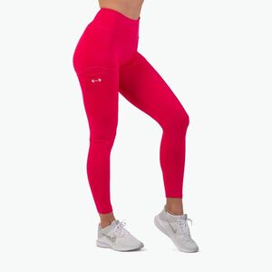 Női edző leggings NEBBIA Active High-Waist Smart Pocket rózsaszín edző leggings kép