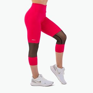 Női edző leggings NEBBIA Sporty High-Waist 3/4 rózsaszínű kép