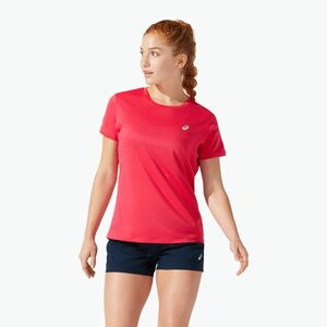 ASICS női futópóló Core Top pixel pink kép