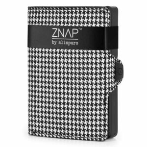 Slimpuro ZNAP Slim Wallet, 12 kártya, érmés rekesz, 8 x 1, 8 x 6 cm (Sz x Ma x Mé), RFID-védelem kép