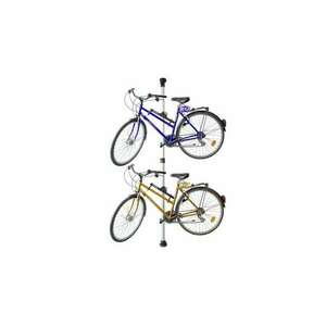 Teleszkópos kerékpártartó állvány 2 kerékpárhoz kép
