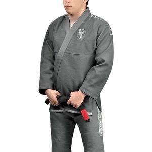 Hayabusa könnyűsúlyú Jiu Jitsu GI szürke kimonó HLWJJG-GA1 kép