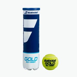 BABOLAT GOLD ALL COURT teniszlabdák 18x4 zöld 502085 kép