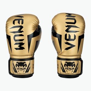 Venum Elite férfi bokszkesztyű arany és fekete 1392-449 kép