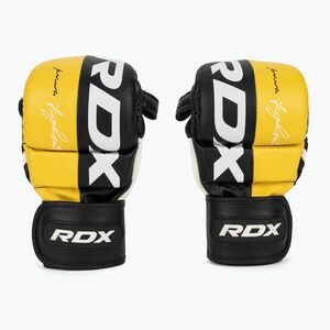RDX Grappling kesztyű REX T6 Plus sárga kép