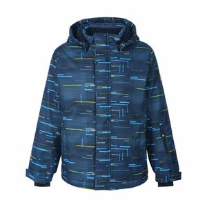 COLOR KIDS-Ski jacket AOP, AF 10.000, dried tobacco Kék 152 kép