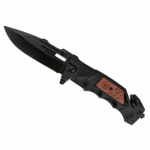 IdeallStore® vadászkés, True Blade, rozsdamentes acél, 23 cm, fekete kép