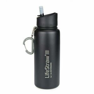 LifeStraw Go rozsdamentes acél szűrő palack 700ml fekete kép