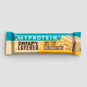 Crispy Layered Bar - 12 x 58g - White Chocolate Peanut kép