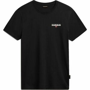 Napapijri S-ICE SS 2 Férfi póló, fekete, méret kép