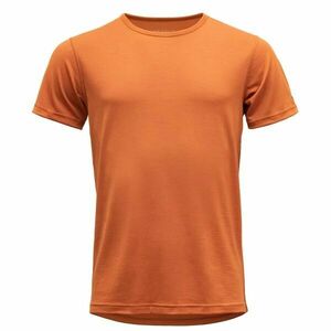 Devold BREEZE MERINO 150 T-SHIRT Férfi póló, narancssárga, méret kép