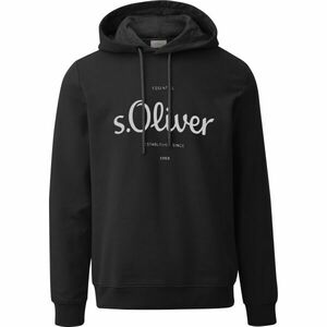 s.Oliver RL SWEATSHIRT NOOS Kapucnis pulóver, fekete, veľkosť XL kép