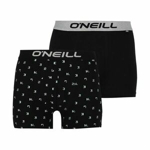 O'Neill LOGO PLAIN 2-PACK Férfi boxeralsó, fekete, veľkosť L kép